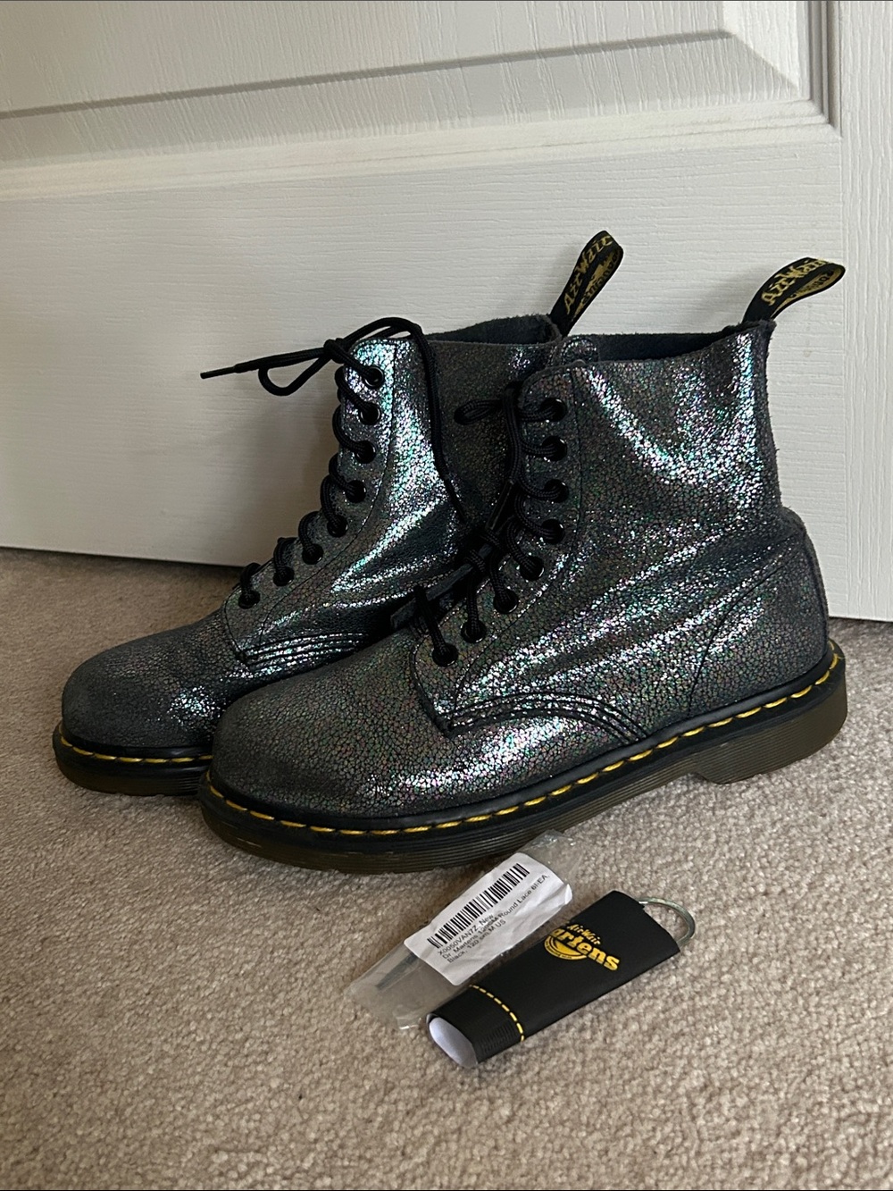 Dr. Martens Pascal  Iridescent Boot